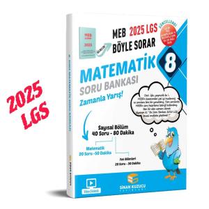 2025/ 8. SINIF LGS Matematik Soru Bankası