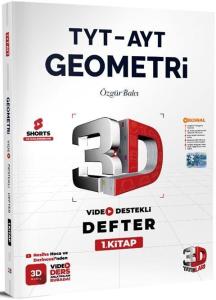 3D Yayınları TYT AYT Geometri Video Destekli
Defter