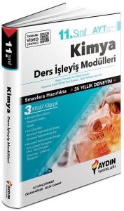 Aydın Yayınları 11. Sınıf Kimya Konu Anlatım
Ders İşleyiş Modülleri