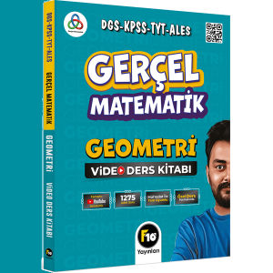 Gerçel Matematik DGS KPSS TYT ALES Geometri Video
Ders Kitabı