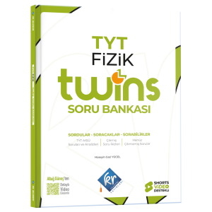 TYT Twins Fizik Soru Bankası KR Akademi
Yayınları