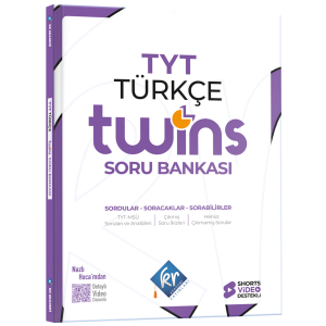 TYT Twins Türkçe Soru Bankası KR Akademi
Yayınları