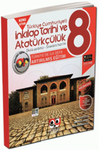 8. Sınıf LGS T.C. İnkılap Tarihi ve Atatürkçülük Artırılmış Konu Kitab