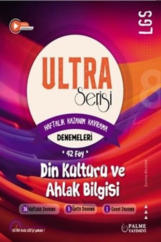 ULTRA Serisi LGS Din Kültürü ve Ahlak Bilgisi Denemeleri ( Haftalık Ka