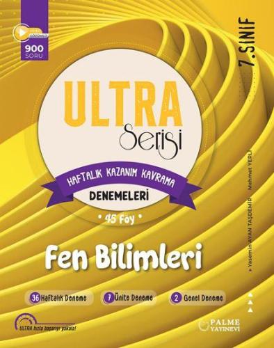 ULTRA Serisi 7.Sınıf Fen Bilimleri Denemeleri (Haftalık Kazanım Kavram