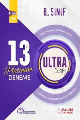 Palme Yayınevi 8 Sınıf Ultra Serisi Video Çözümlü 13'lü Platinum Denem