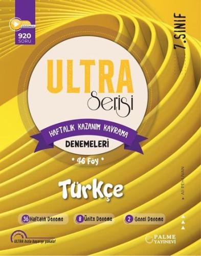 ULTRA Serisi 7.Sınıf Türkçe Denemeleri (Haftalık Kazanım Kavrama) 46 F