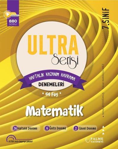 ULTRA Serisi 7.Sınıf Matematik Denemeleri (Haftalık Kazanım Kavrama) 4