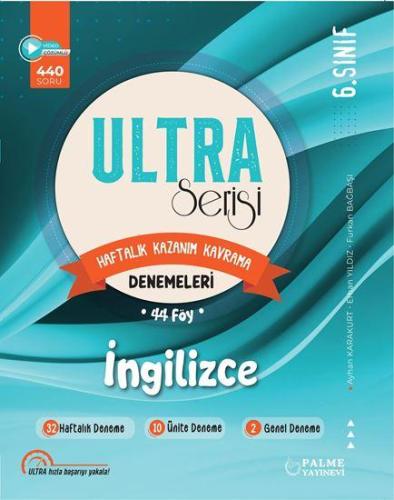 ULTRA Serisi 6.Sınıf İngilizce Denemeleri (Haftalık Kazanım Kavrama) 4