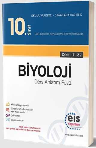 EİS YAYINLARI 10.SINIF DAF BİYOLOJİ