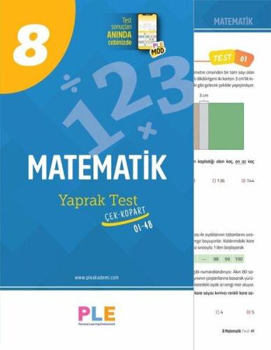 PLE - 8.Sınıf - Matematik Yaprak Test