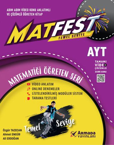 ARMADA YKS AYT MATFEST TEMEL SEVİYE SORU KİTABI *YENİ*