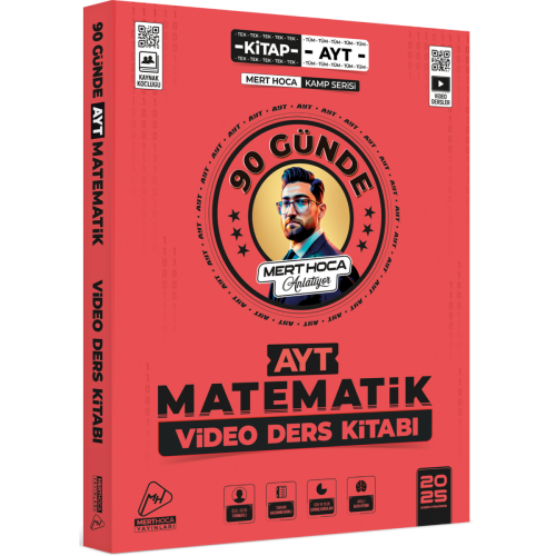 2025 90 Günde AYT Matematik Kampı Video Ders Kitabı Mert Hoca