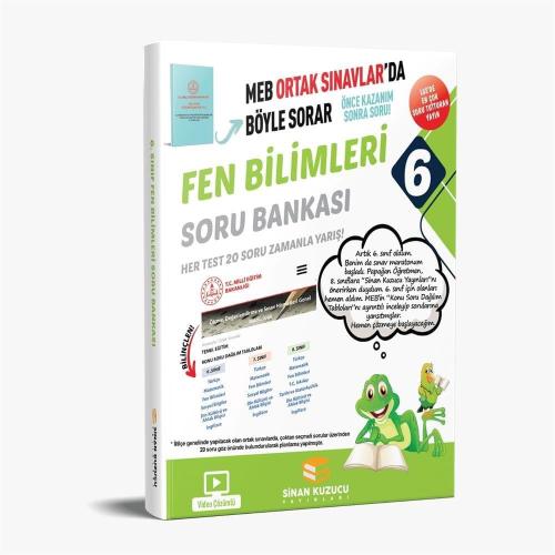 Sinan Kuzucu 6. Sınıf | Fen Bilimleri Soru Bankası