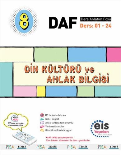 EİS - 8.Sınıf - Daf - Din Kültürü Ve Ahlak Bilgisi