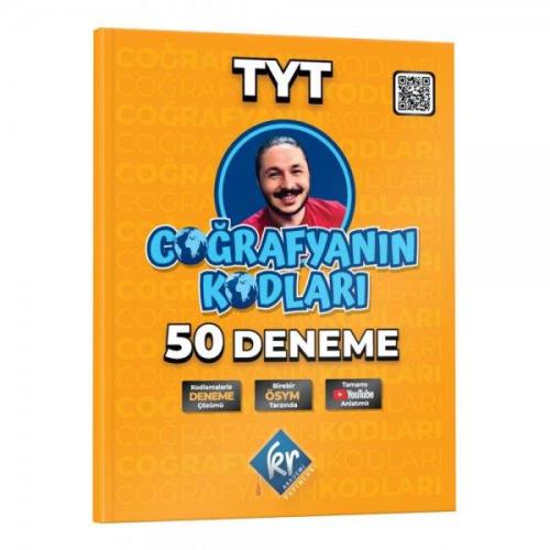 Coğrafyanın Kodları TYT Coğrafya Çözümlü 50 Deneme KR Akademi Yayınlar