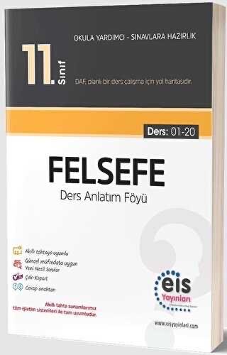 Eis Yayınları 11. Sınıf - DAF - Felsefe