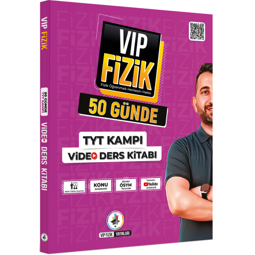 KR Akademi VİP Fizik 50 Günde TYT Kampı Video Ders Kitabı