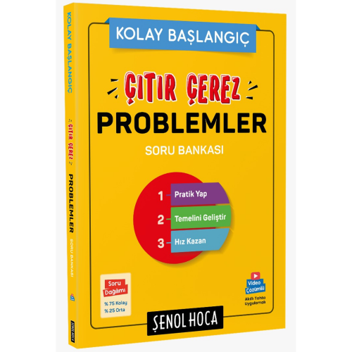 Şenol Hoca Çıtır Çerez Problemler Soru Bankası