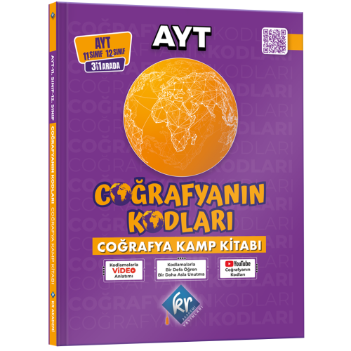 KR Akademi Coğrafyanın Kodları AYT Coğrafya Kamp Kitabı