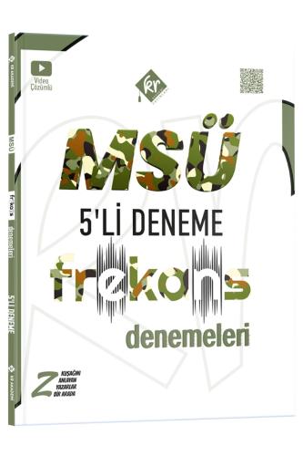 MSÜ 5'li Frekans Denemeleri KR Akademi Yayınları