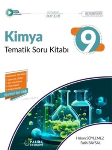 Palme Yayınları 9. Sınıf Kimya Tematik Soru Kitabı