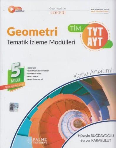 Palme Yayınları TYT AYT Geometri TİM Tematik İzleme Modülleri