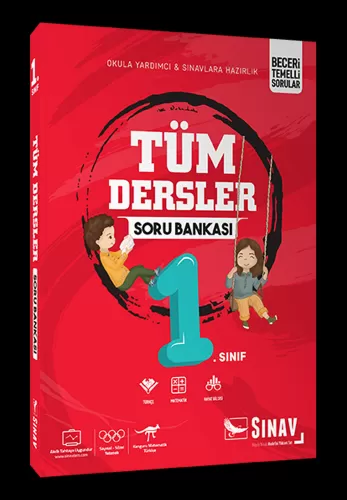 Sınav Yayınları 1. Sınıf Tüm Dersler Soru Bankası