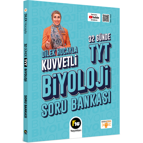 Dilek Hocayla 32 Günde TYT Biyoloji Soru Bankası