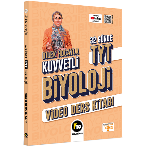 Dilek Hocayla 32 Günde TYT Biyoloji Video Ders Kitabı